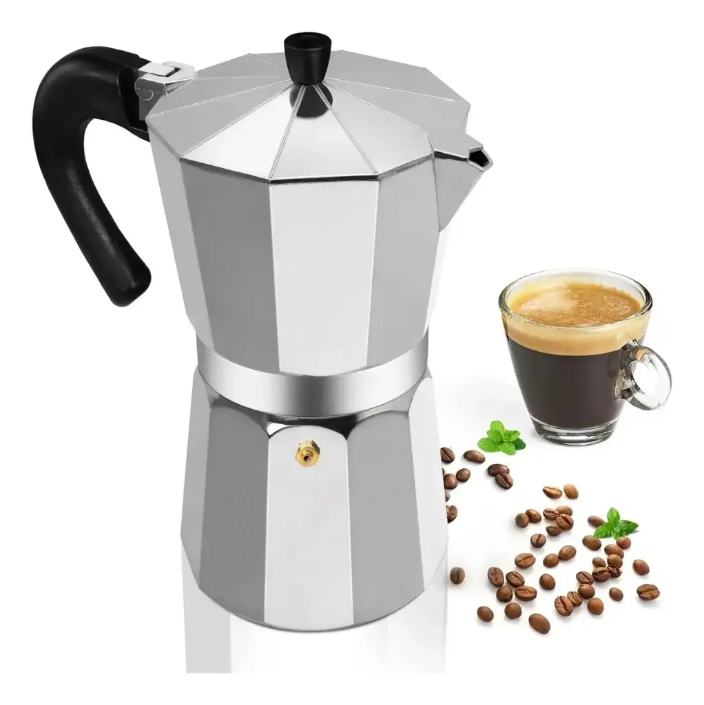 12#4 CAFETERA ALUMINIO 