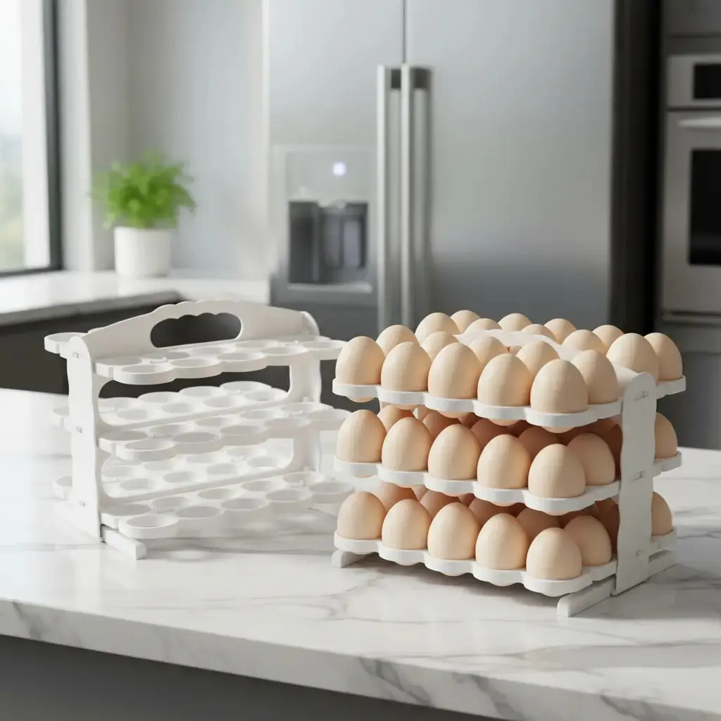 ORGANIZADOR DE HUEVOS DOBLE D-40