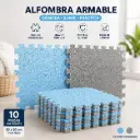 ALFOMBRA DE FELPA 30X30LA 