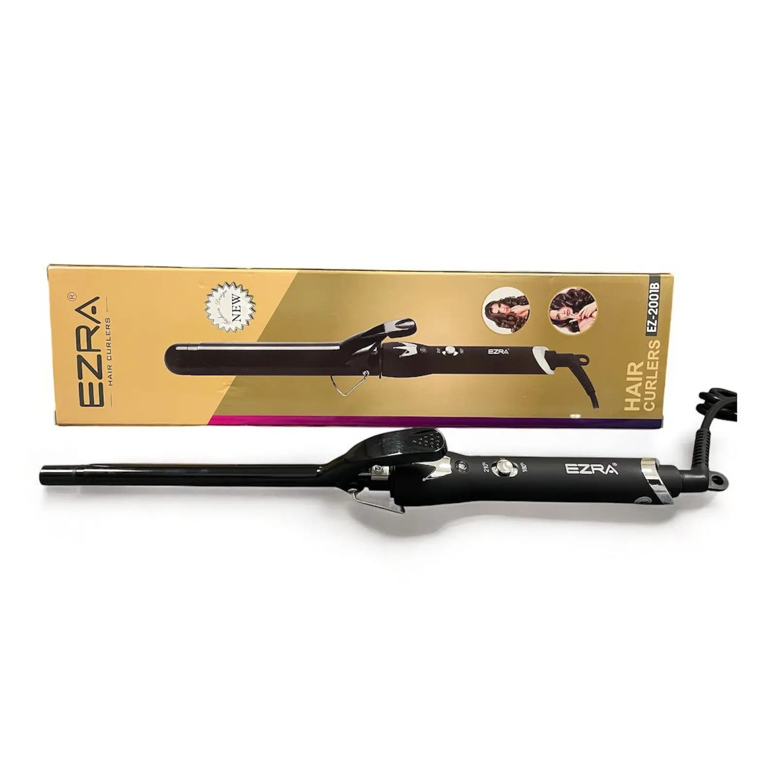 PINZA DE  CABELLO EZ-2001B 9mm