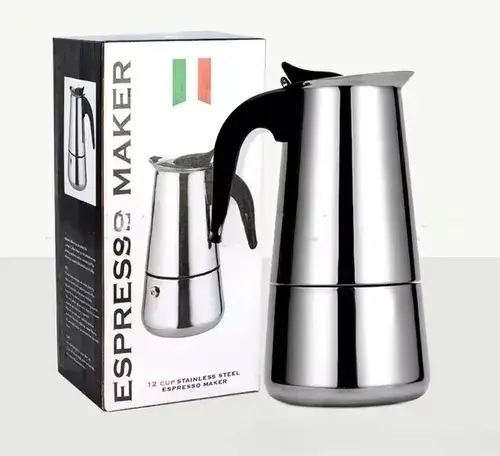 CAFETERA ACERO CUP12