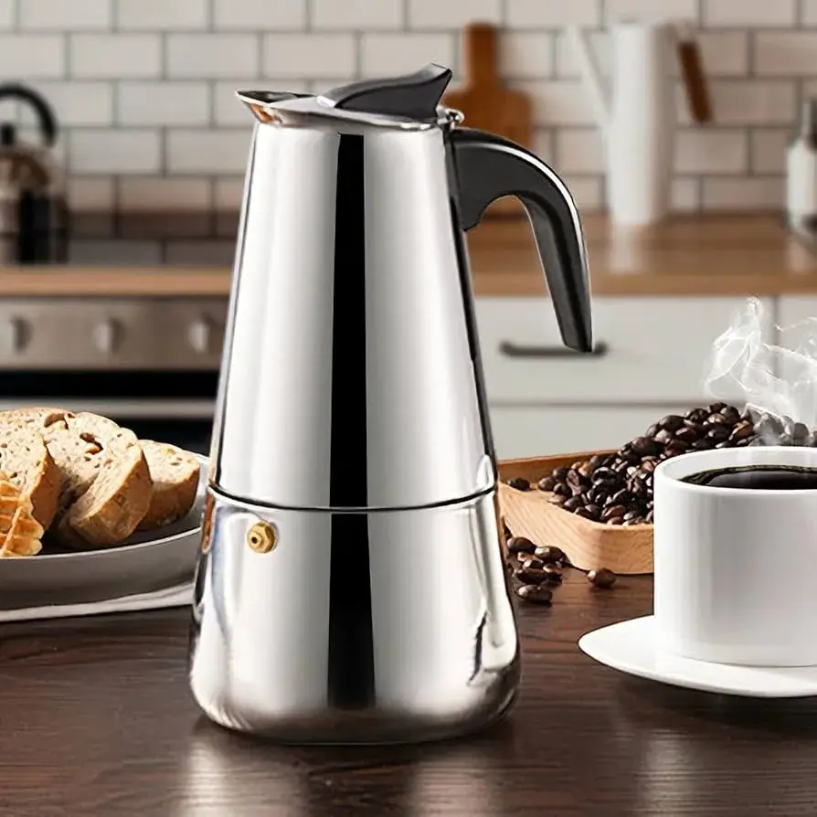 CAFETERA ACERO CUP6 X36